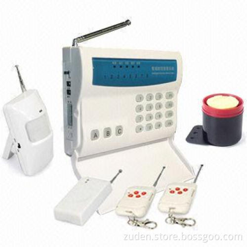 Wireless Home Alarm System with ADEMCO4 and 2/CID Protocols, Easy to Operate